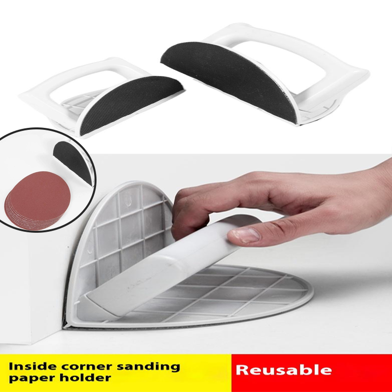 Woodworking Diy Projects - 1 Set Plastic Corner Sander Ergonomic