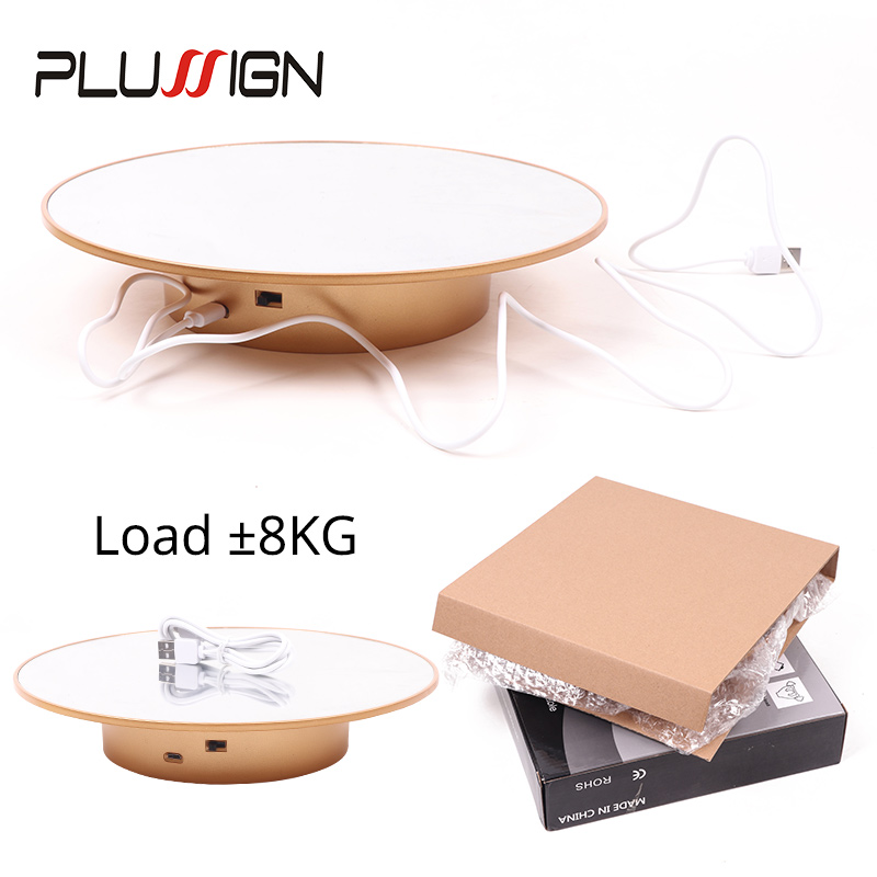 Turning Gouge Set - Plussign 25Cm Diameter Motorized Rotating Display