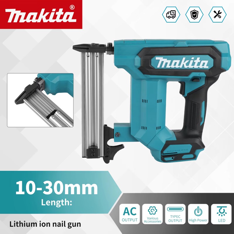 Woodworking Diy Projects - Makita Cordless 18V Lithium-Ion 100-Nail Capacity