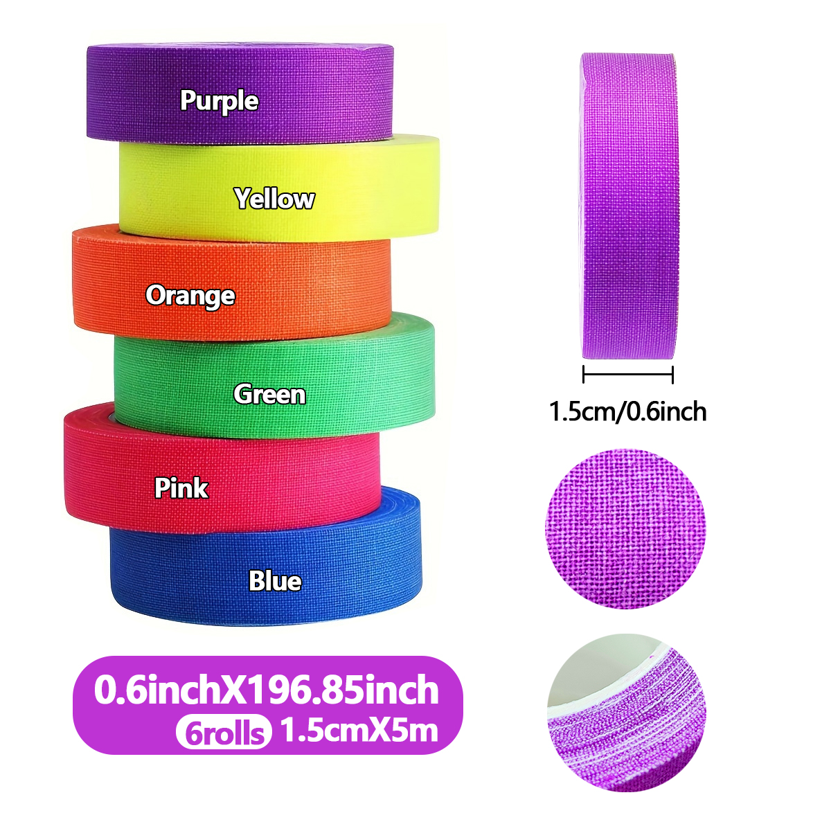 6-Pack Neon Fluorescent Tape S – Woodworking Uv Light Bewertung und Preis