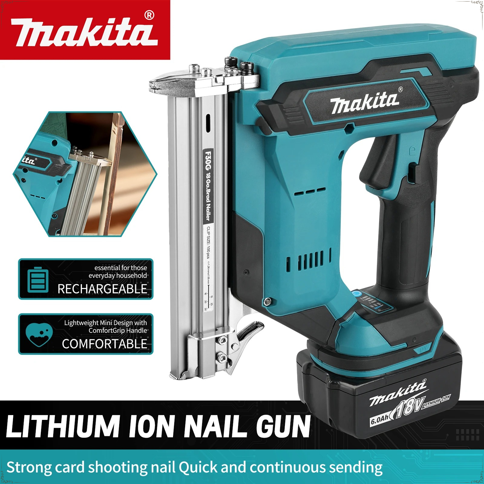 Makita Lithium-Ion Nail Gun:18 – Woodworking Diy Projects Bewertung und Preis