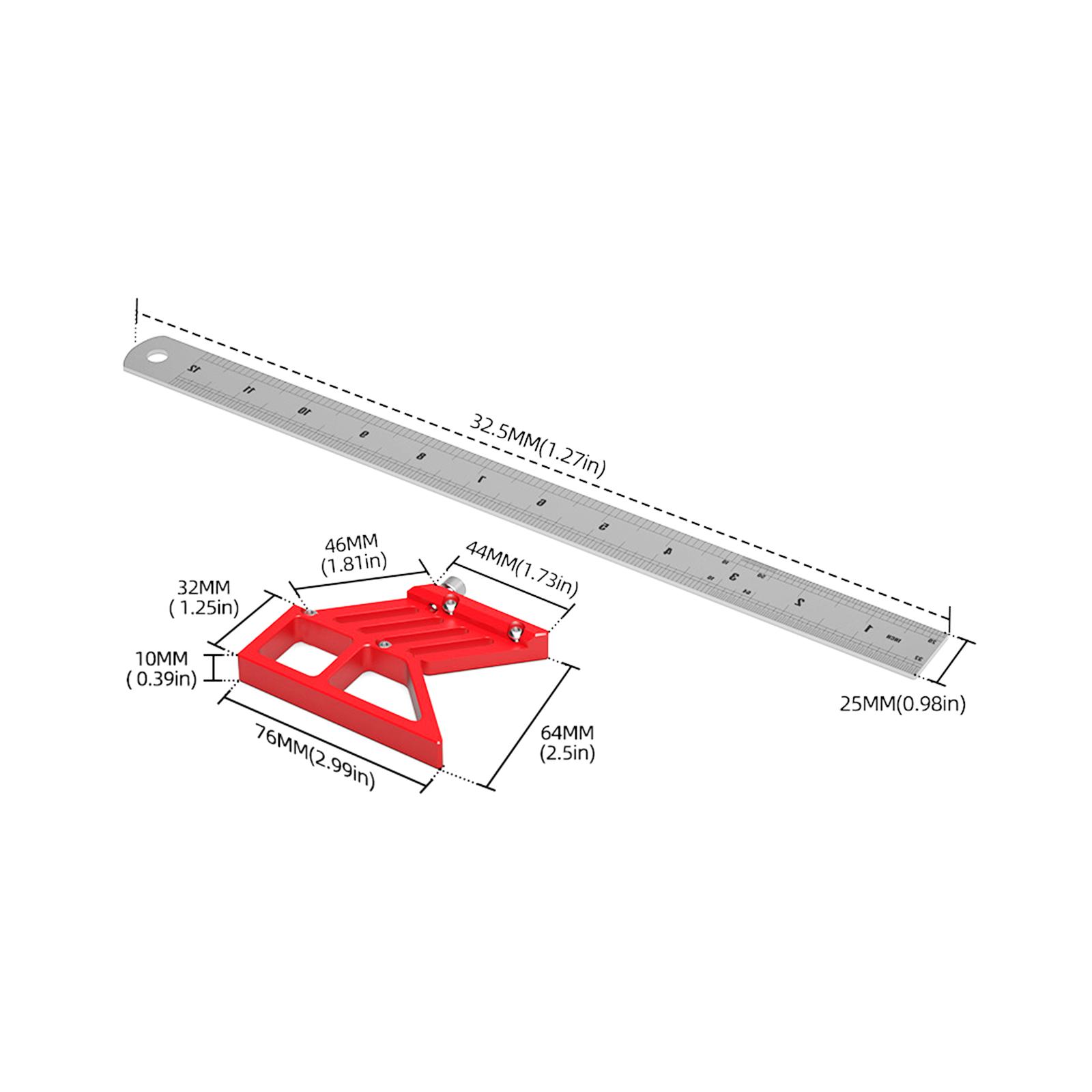 45 90 Degree Miter Triangle Ru – Woodworking For Engineers Bewertung und Preis