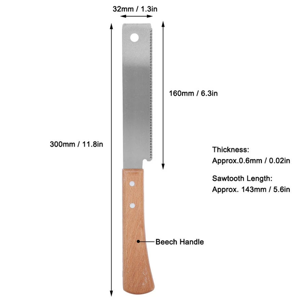 Japanese Hand Saw 12in Flush C – Woodworking Japanese Tools Bewertung und Preis