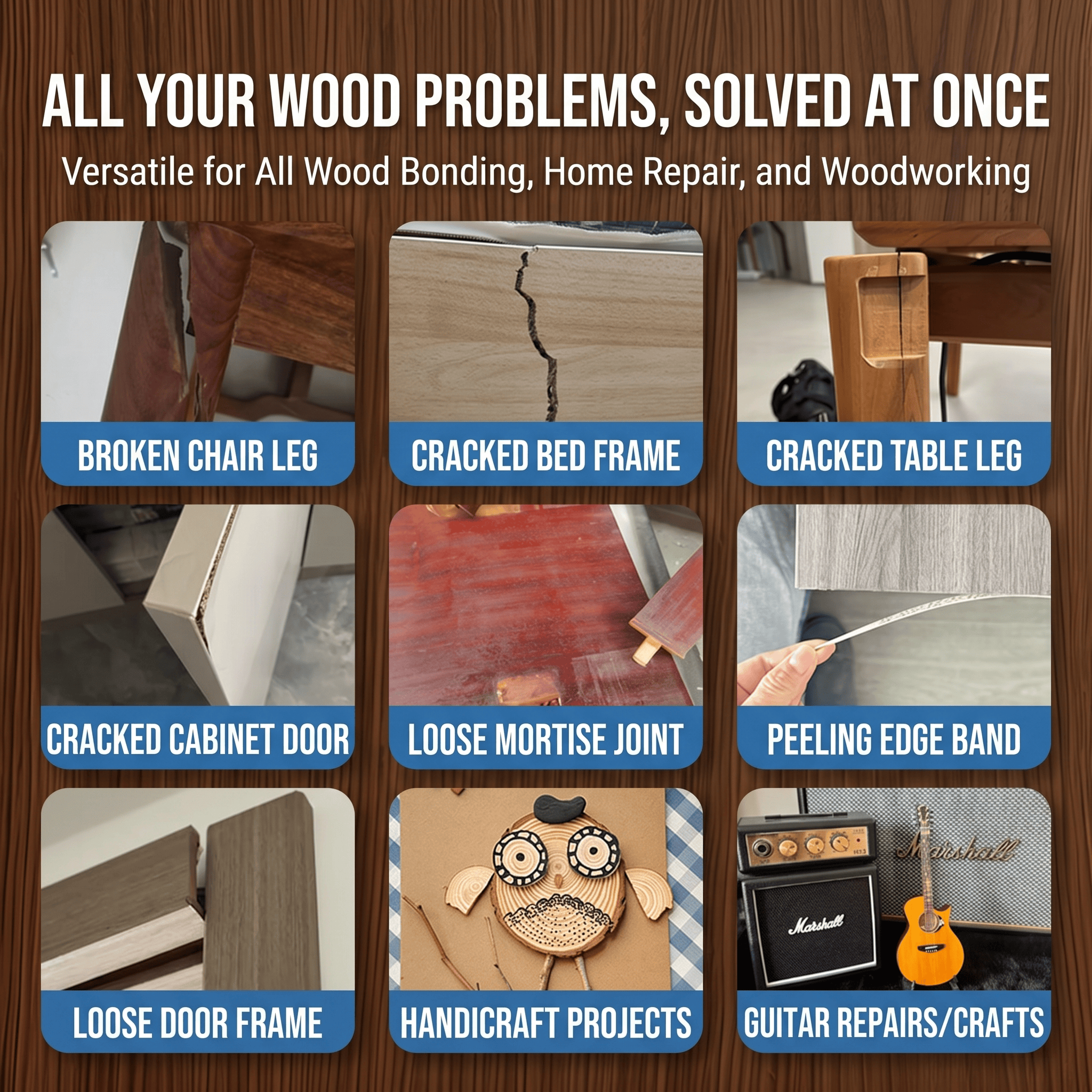 Premium Waterproof Wood Glue F – Woodworking Diy Projects Bewertung und Preis
