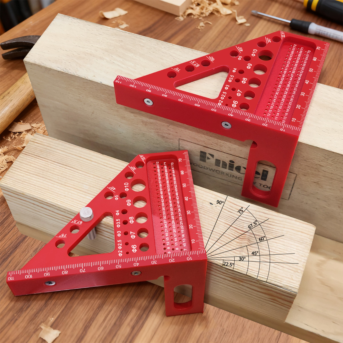 1pc 3D Multi-Angle, Precision  – Woodworking For Engineers Bewertung und Preis