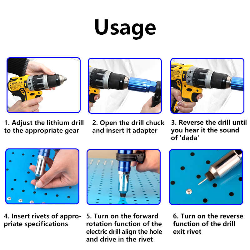 Electric Aluminum Alloy Rivet  – Woodworking Diy Projects Bewertung und Preis