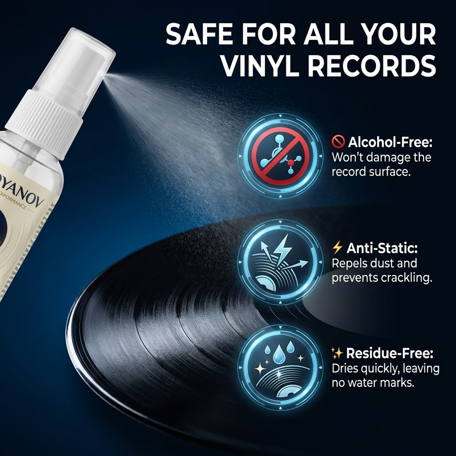 Anti-Static Vinyl Record Clean – Turning Gouge Set Bewertung und Preis