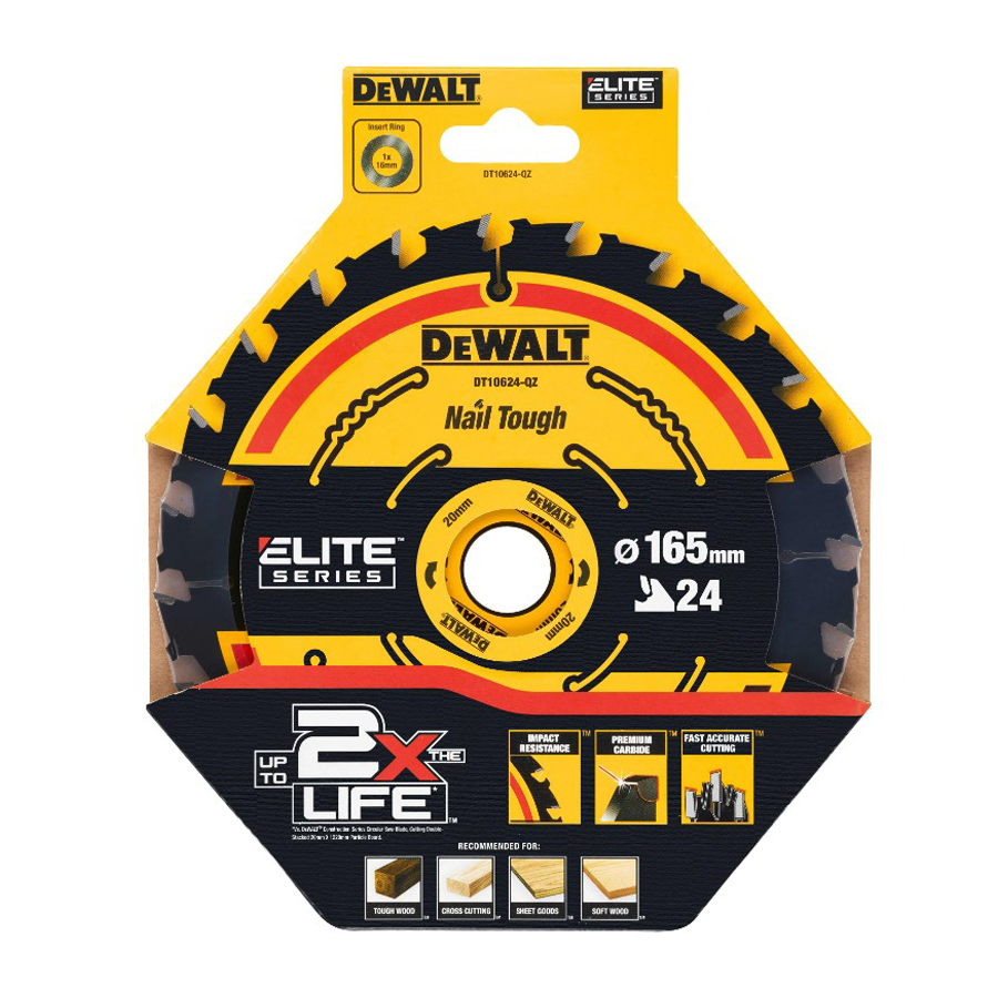 DEWALT DT10624-QZ 1/3pcs 24T C – Woodworking Equipment Bewertung und Preis