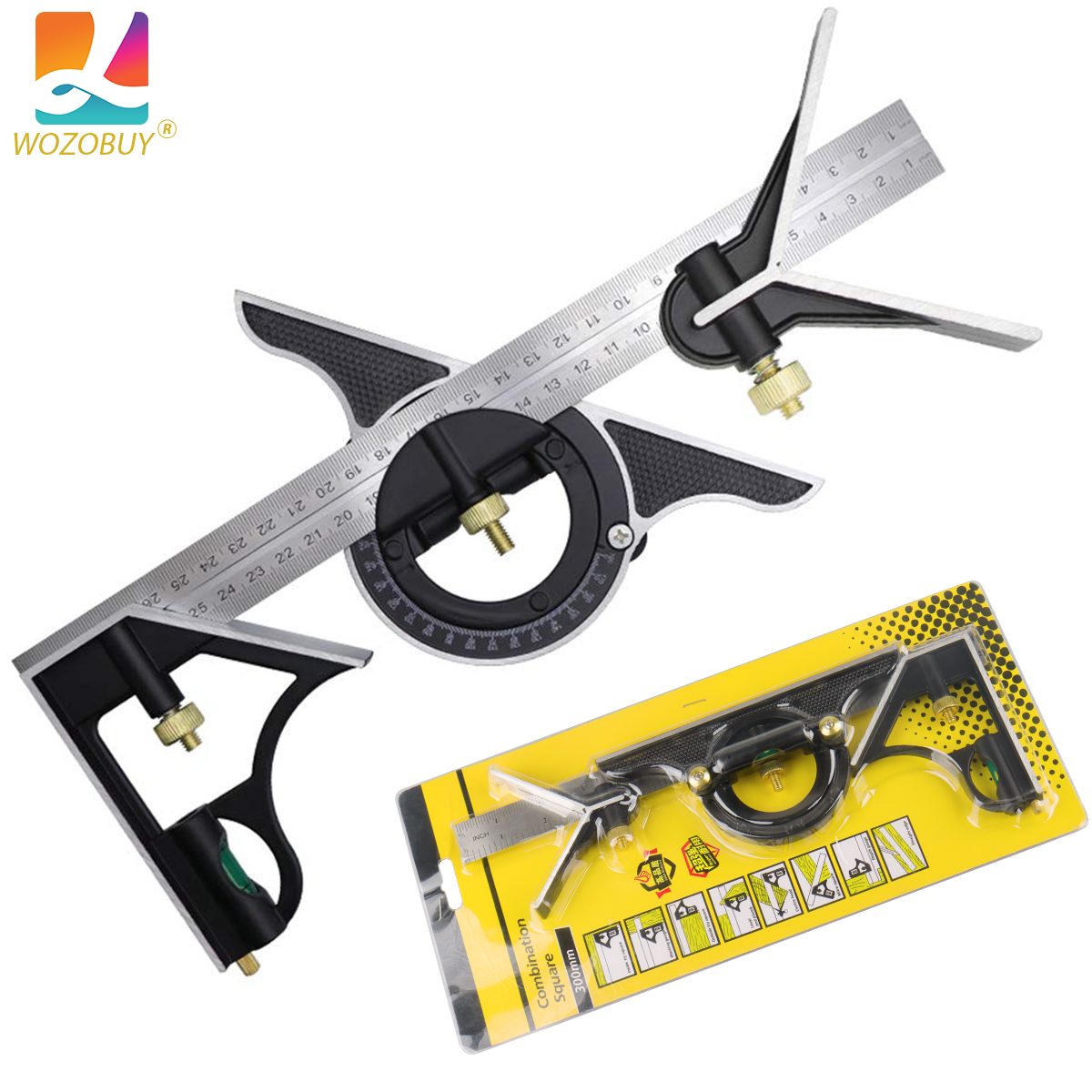 3 In 1 Combination Angle Ruler – Woodworking For Engineers Bewertung und Preis