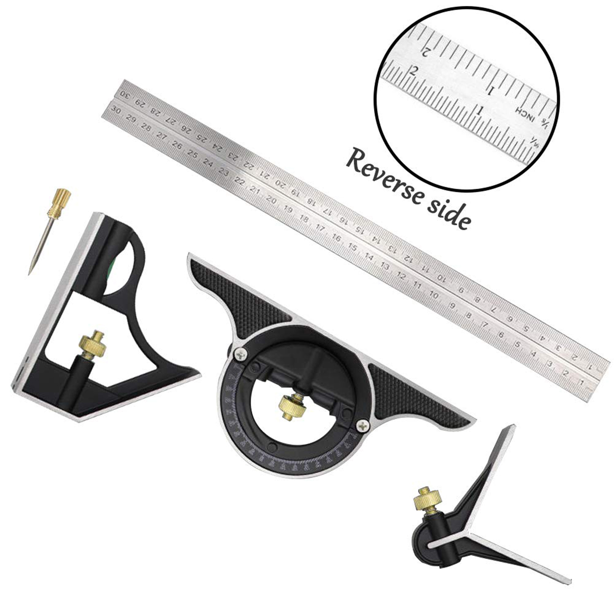 3 In 1 Combination Angle Ruler – Woodworking For Engineers Bewertung und Preis