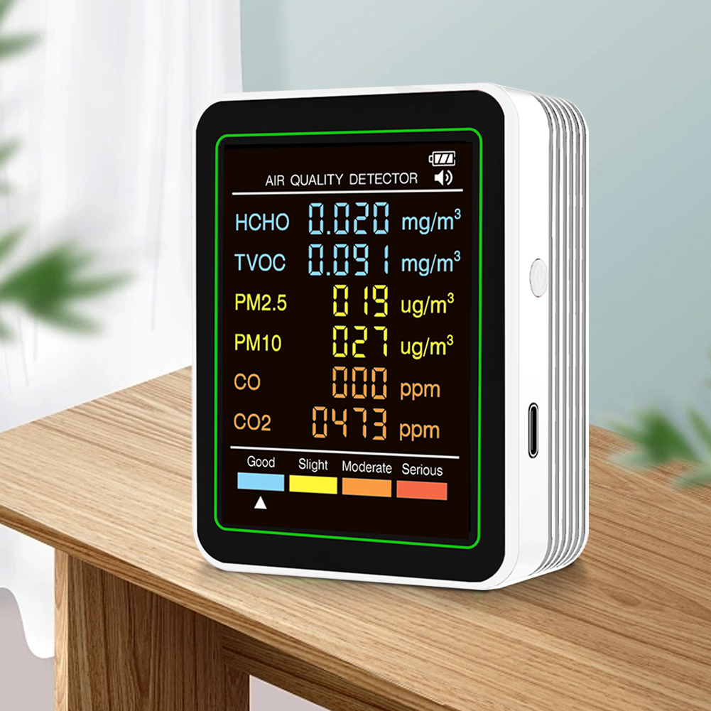 6-in-1 Air Quality Meter Real- – Woodworking Japanese Tools Bewertung und Preis