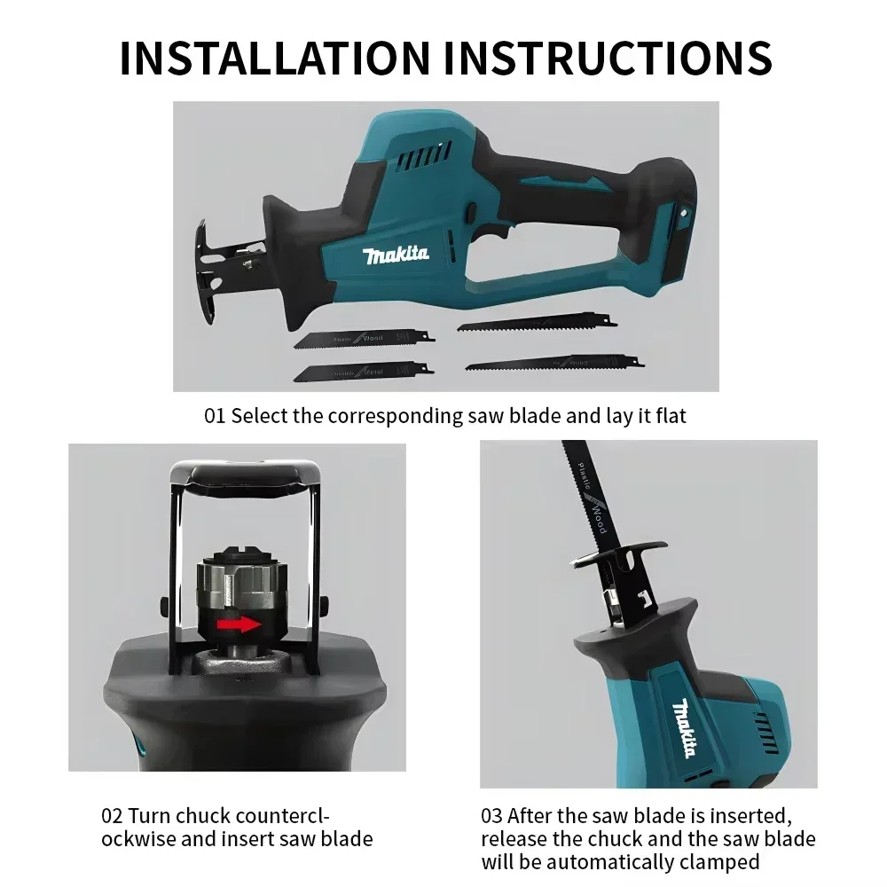 Makita DJR189 18V Cordless Ele – Woodworking Equipment Bewertung und Preis