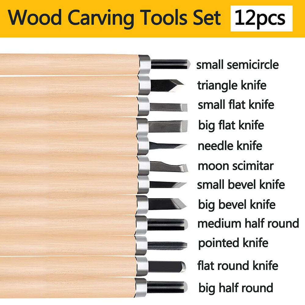 12pcs Professional Wood Carvin – Woodworking Kits For Beginners Bewertung und Preis