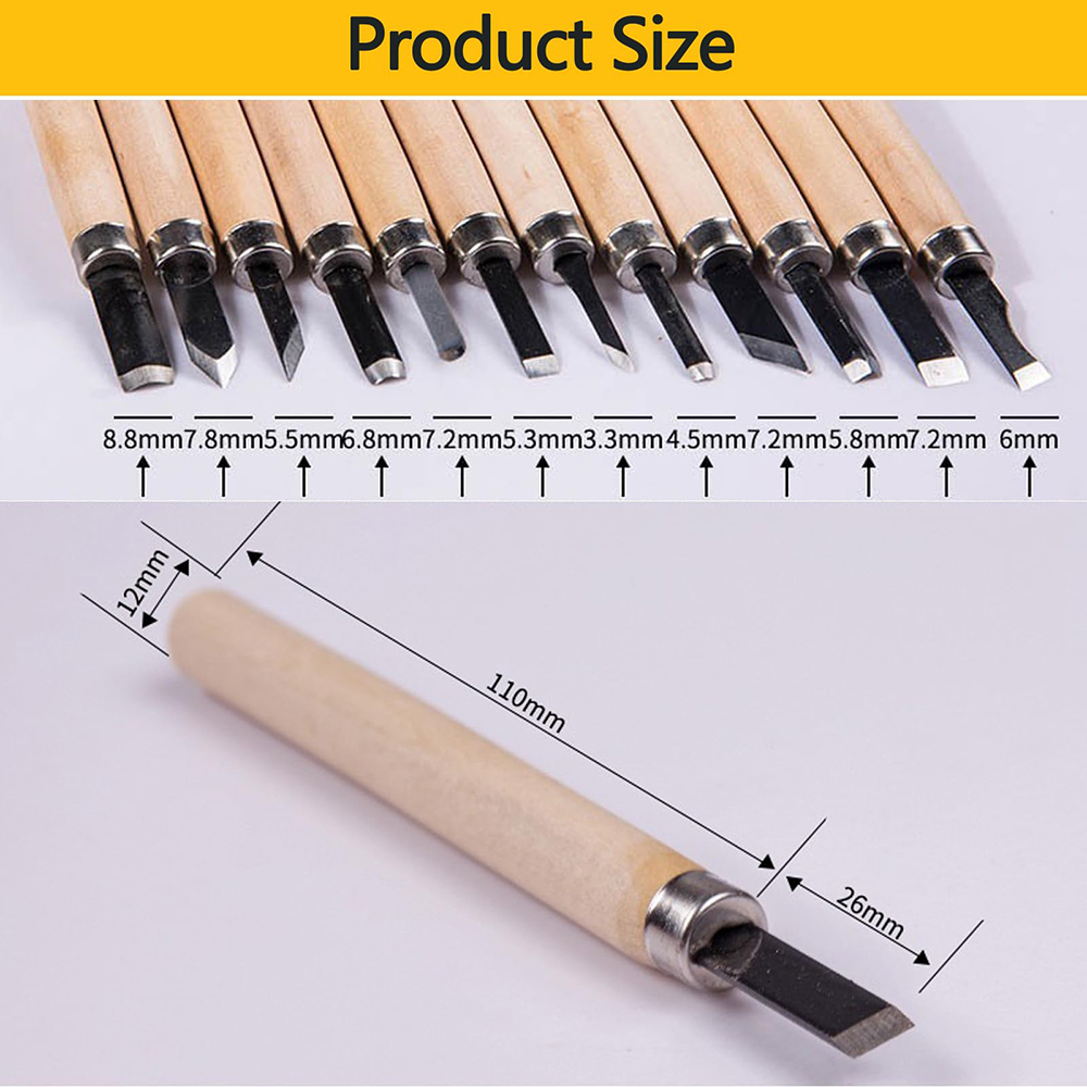 12pcs Professional Wood Carvin – Woodworking Kits For Beginners Bewertung und Preis