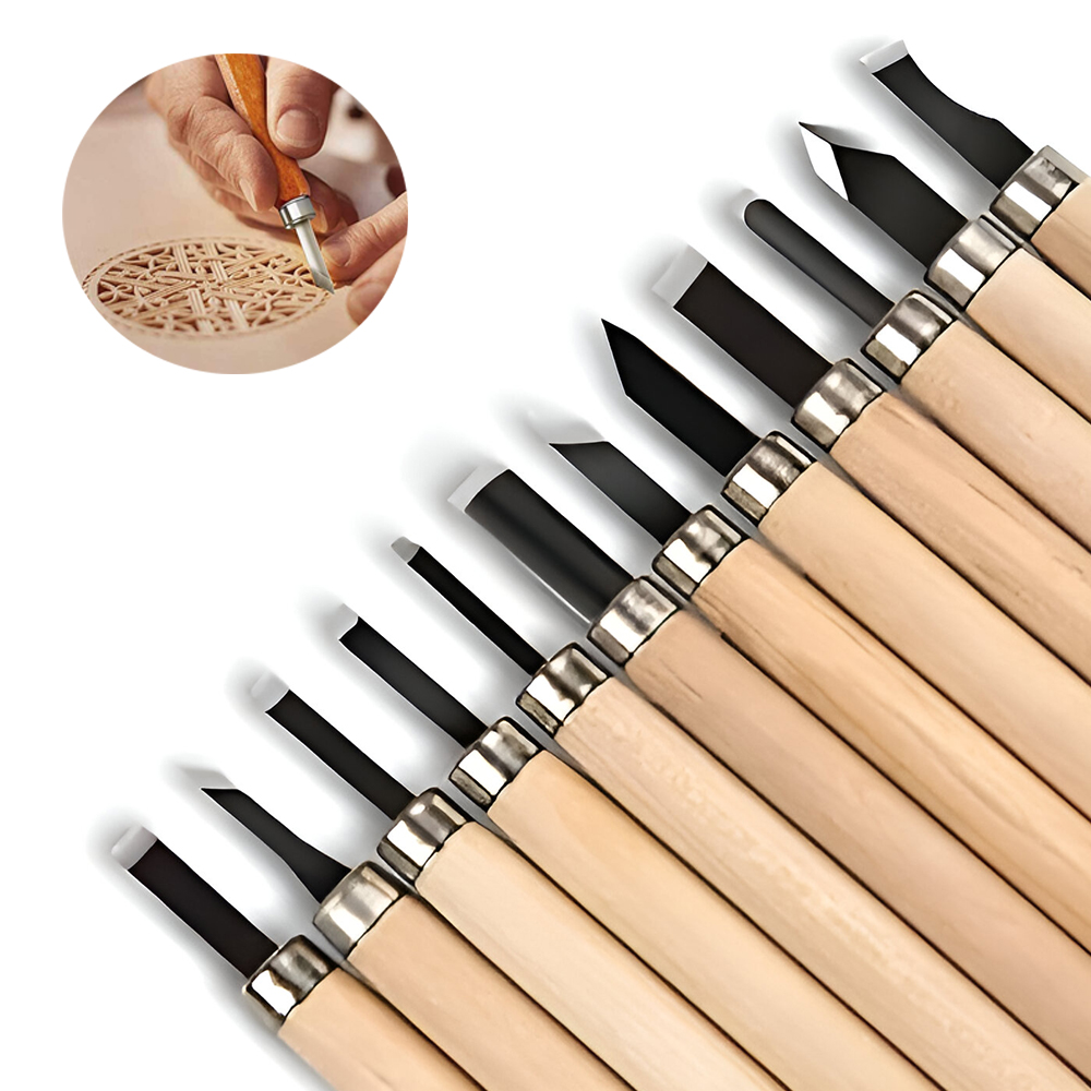 12pcs Professional Wood Carvin – Woodworking Kits For Beginners Bewertung und Preis
