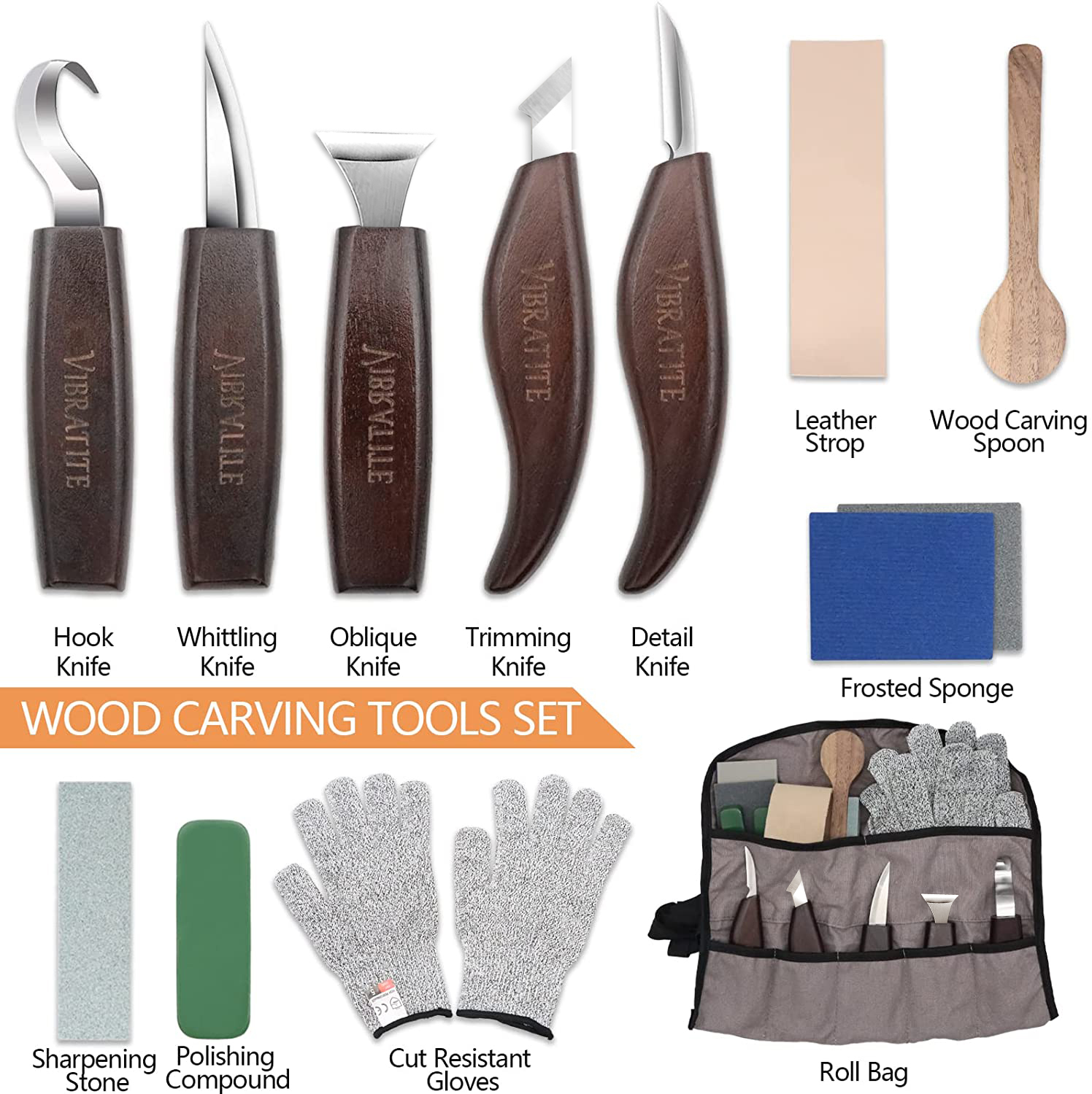 14 in 1 Wood Carving Tools Set – Woodworking Kits For Beginners Bewertung und Preis