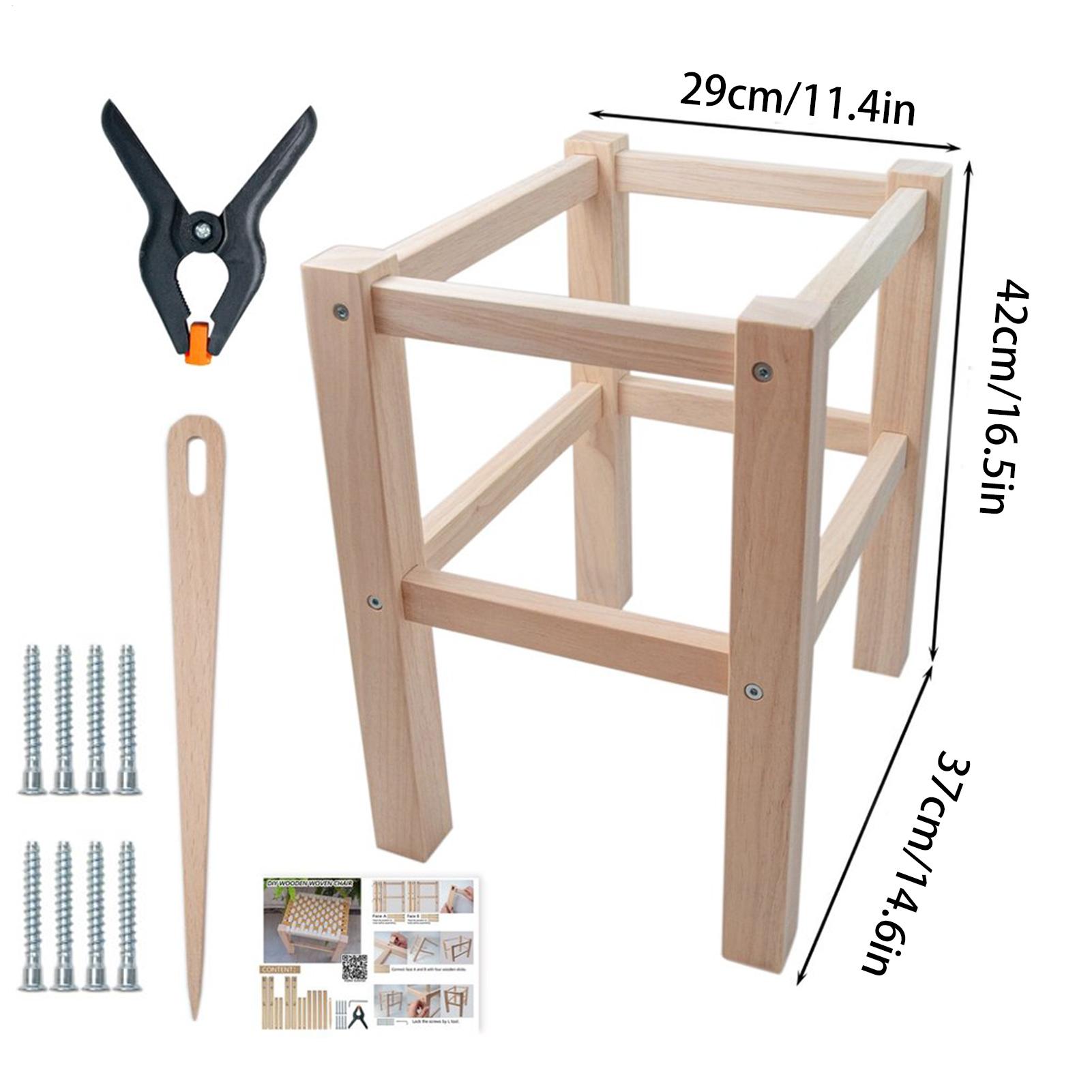 Unfinished Footstool Frame Kit – Woodworking Kits For Beginners Bewertung und Preis